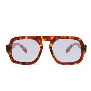 *NEW* Elisa Johnson Jane in Red Tortoise Aviator Sunglasses